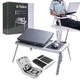 Cтолик для ноутбука E-Table LD-09 подставка с охлаждением / 2xUSB кулер - изображение 6