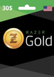 Карта оплаты RAZER GOLD 30$ CARD карта пополнения счета - изображение 1