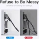 Органайзер для кабелів Vention Cable Tie with Buckle 6Pcs/Bag(150*20) (KAC00) - зображення 5