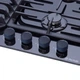 Варильна поверхня Perfelli DIAMOND G69C NERO - зображення 4