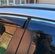Ветровики с хром с полоской HB/SD (4 шт, Sunplex Chrome) для Opel Astra J 2009-2015 гг - изображение 5