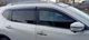 Ветровики с хромированным молдингом (4 шт., Niken) для Nissan X-trail T32/Rogue 2014-2021 гг - изображение 5
