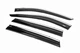Ветровики с хромированным молдингом (4 шт., Niken) для Nissan X-trail T32/Rogue 2014-2021 гг - изображение 8