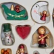Набор елочных игрушек - деревянные фигурки, 14 шт, 20*15 см, разноцветный, дерево (060221) - изображение 2