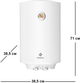 Бойлер INTERLUX IRWH-50MW - изображение 5