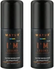 Упаковка дезодорантов Mayur I'm a legend Man Парфюмированный 50 мл х 2 шт (2200205306046) - изображение 1