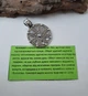 Серебряная подвеска кулон оберег амулет Коловрат серебро 925 черненое 3767ч 5.60г - изображение 5