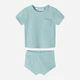 Детский летний комплект (футболка + шорты) для мальчика Minoti 17BABY 23 40034BAB 56-62 см Бирюзовый (5063025238327) - изображение 1