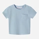 Детский летний комплект (футболка + шорты) для мальчика Minoti 17BABY 24 40035KID 68-74 см Синий (5063025238457) - изображение 3