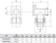 Настенное колено UNIDELTA Ø25 x 3/4" В PN16 PP-B 1034 (УФ защита) - изображение 2