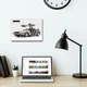 Деревянный постер «DeLorean DMC-12» 210х297 мм - изображение 2