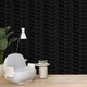 Самоклеюча декоративна 3D панель Sticker Wall чорна кладка 700х770х7мм (038) SW-00000303 - зображення 5