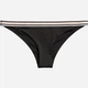 Нижняя часть купальника женская H&M 0456403_черн.бел.с беж.резинка_03 40 Черная (KAY2000001333303) - изображение 2