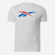 Футболка бавовняна довга чоловіча Reebok Gs Vector Tee 100065058 L Біла (4066751166071) - зображення 6