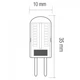 Світлодіодна лампа MICRO-2 1.5W G4 6400К Horoz Electric 001-010-0002-020 - зображення 2