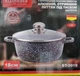 Антипригарна Каструля Styleberg ST-3019 з гранітним покриттям 1.6л Чорний - изображение 2