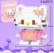 Конструктор фигурка Хеллоу Китти (Hello Kittty) для девочек 146 деталей (AN)20754 - изображение 1