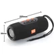 Портативная Bluetooth колонка TG341 со шнурочком Black - изображение 2