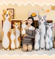 Мягкая Игрушка Собака 90 см, Подушка, Обнимашка, Рыжий - изображение 3