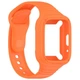 Силиконовый ремешок с чехлом для Redmi Watch 3 orange - изображение 1