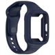 Силиконовый ремешок с чехлом для Redmi Watch 3 blue - изображение 1