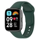 Ремешок Silicone для смарт-часов Xiaomi Redmi Watch 3 Active темно-green - изображение 2