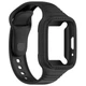 Силиконовый ремешок с чехлом для Redmi Watch 3 black - изображение 1