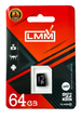 Карта памяти "LMM" microSDHC 64 гб / UHS-1 / Черный - изображение 1
