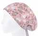 Медицинская шапочка женская HeadwearUniverse универсальная принт Зайчики в цветах - изображение 3