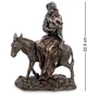 Статуэтка религиозная Veronese Дева Мария с Иисусом 22,5 см 1905666 бронзовое покрытие - изображение 1