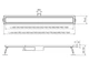 Трап для душа линейный Koer FD29-70x1000 из нержавеющей стали 1000×70 мм (KR4750) - изображение 3