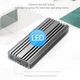Зовнішня кишеня Blueendless 2807N для NVMe (PCIe) M2 SSD USB 3.1 Gen 2 Type-C - зображення 10