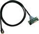 Kabel Intel Kit 2U mini-Sas CPU (4+4-pin) - HSBP 4 x 3.5 Black (CYPCBLSL204KIT) - obraz 1