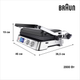 Гриль BRAUN MultiGrill 9 CG9040 - зображення 6