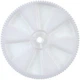 Шестерня велика D=20/97.5mm, H=23/12(35)mm для м'ясорубки Kenwood KW650740 - изображение 5