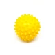 Массажный мяч для стоп и тела МФР шипованный Spiky Ball 6 см Желтый 03072027 - изображение 1
