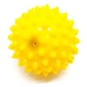 Массажный мяч для стоп и тела МФР шипованный Spiky Ball 6 см Желтый 03072027 - изображение 2