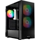 Корпус Logic concept ARYA MESH+GLASS ARGB fans 2x140mm+1x120mm BLACK (AT-ARYA-10-000000-0002) - изображение 1