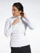 Куртка демисезонная короткая женская Reebok W Dmx Hbrd Wt Jkt H52834 XXS Серая (4064056883501) - изображение 1