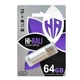 Флеш-накопичувач USB 64GB Hi-Rali Corsair Series Silver (HI-64GBCORSL) - изображение 2