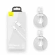 Комплект (2 шт) оригінальних кабелів Baseus USB Type-A to Lightning (iOS 12/13/14) 480Mbps FAST CHARGE 1,5 м White (BTLW) - зображення 1
