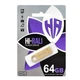 Флеш-накопичувач USB 64GB Hi-Rali Shuttle Series Gold (HI-64GBSHGD) - зображення 2