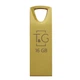 Флеш-накопичувач USB 16GB T&G 117 Metal Series Gold (TG117GD-16G) - изображение 1
