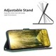 Чехол-книжка BF Color Geometric для Samsung Galaxy S23 Ultra Green - изображение 5