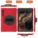 Чехол с ремешком Pirate King Case + Пленка для Samsung Galaxy Tab S8 Ultra / S9 Ultra Red - изображение 6