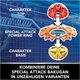 Бакуган стартовый набор из 3 шт Bakugan Starter 3-Pack Special Attack Dragonoid Nillious Hammerhead 6066991 - изображение 5