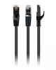Патч корд Cablexpert PP6A-LSZHCU-BK-1.5M, S/FTP, литой, 50u» штекер с фиксатором, 1,5 м, черный - изображение 1