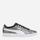 Sneakersy damskie do kostki Puma Vikky V3 Glitz Jr 384701-01 39 (6UK) 25 cm Srebrni (4064535987171) - obraz 1