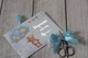 Конверт для першого локону з іменем дитини Ведмедик з кульками HeyBaby - изображение 3