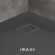 Душовий піддон Kyntos F 1100x800x30 антрацит HKF11080-64 (TM Radaway) - изображение 2